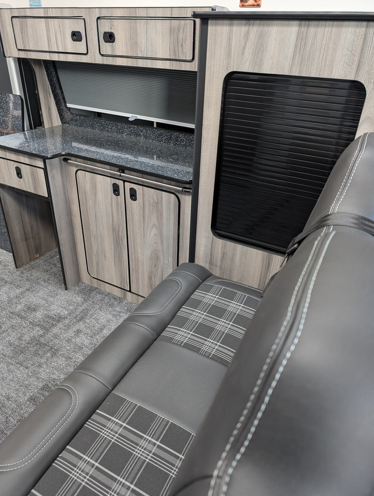 VW T4 Grey Oak & Black Sparkle SWB/LWB Units