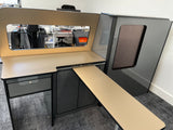 VW T5/T6 Gloss Grey & Bronze Worktop SWB Units