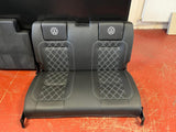 RIB Bed Supplied & Fitted In Black leatherette
