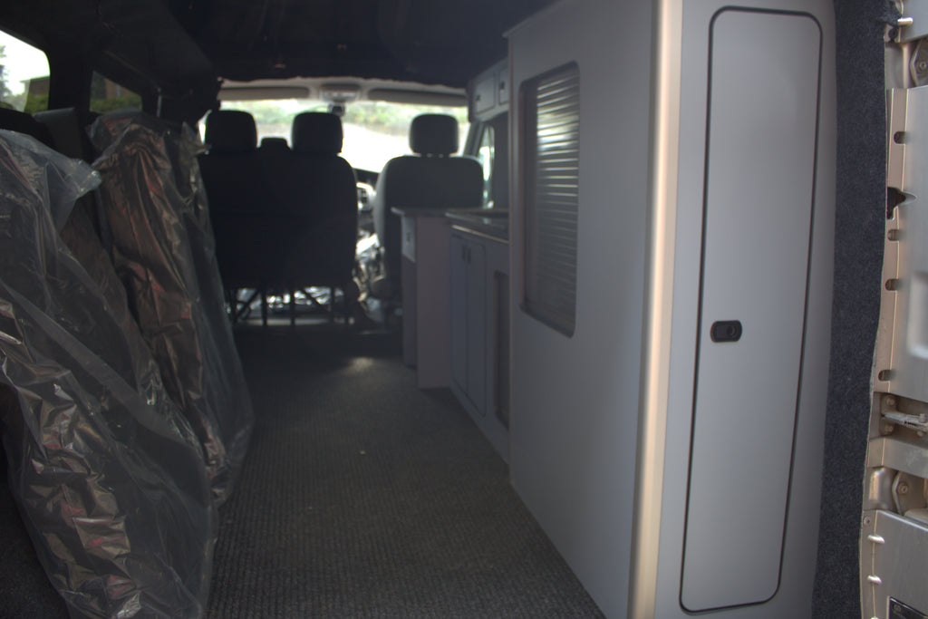 Vauxhall Vivaro Van LWB in Denim Blue & Gloss grey Galaxy