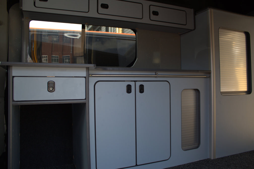 Vauxhall Vivaro Van LWB in Denim Blue & Gloss grey Galaxy
