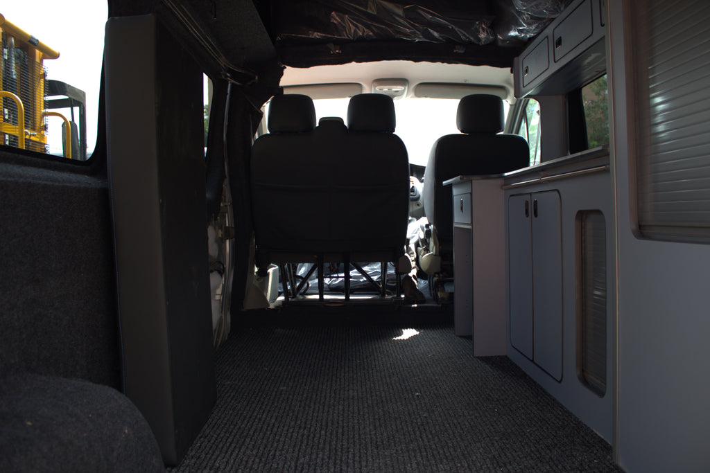 Vauxhall Vivaro Van LWB in Denim Blue & Gloss grey Galaxy