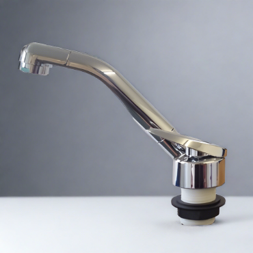 Samba chrome folding tap