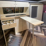 VW T5/T6 Gloss Cream & Oak SWB/LWB Units