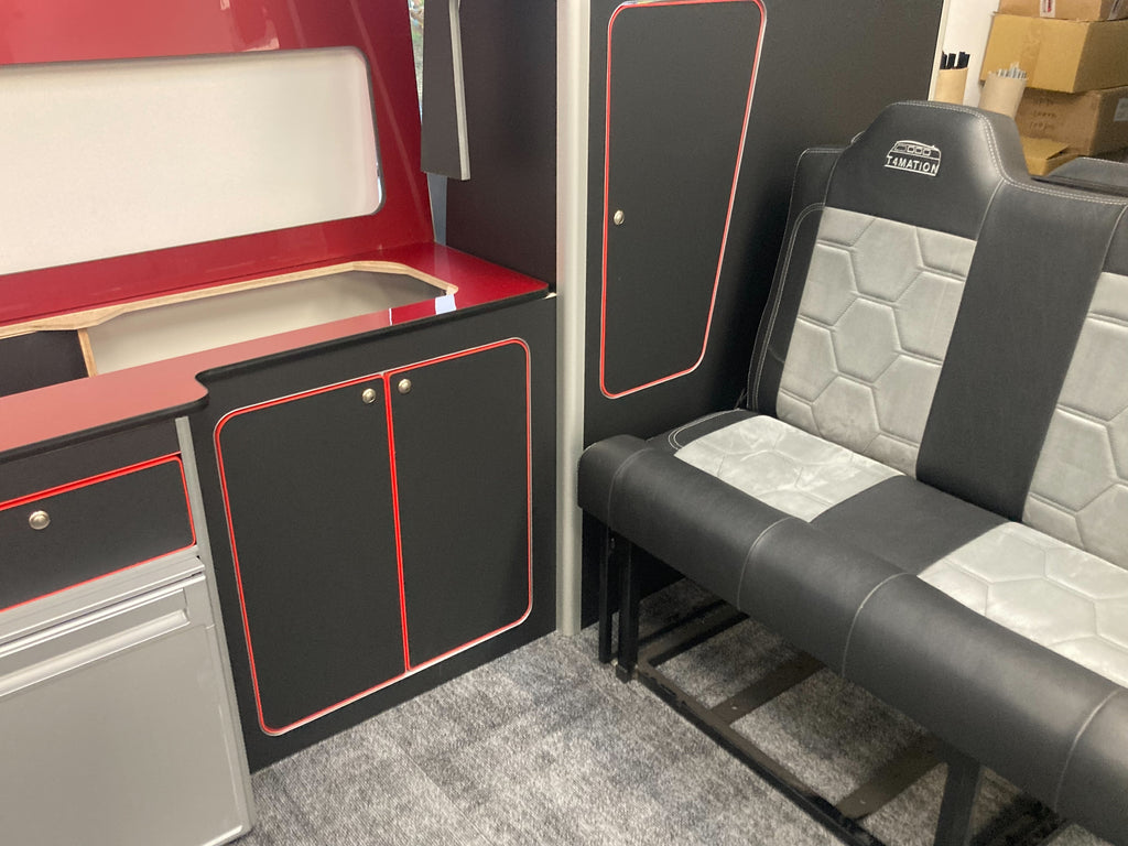 T5/T6 Rock & Roll Bed & Super Matte Black SWB Units
