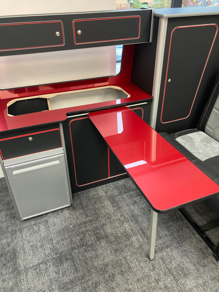 T5/T6 Rock & Roll Bed & Super Matte Black SWB Units