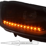 VW caddy DRL dynamic indicator headlights