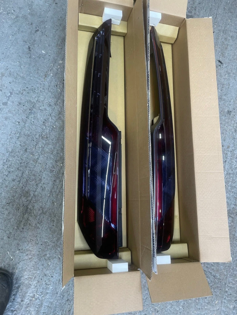 Ford Transit Custom Rear Pair Of Tail Lights SMOKED! Lens 2013 Onwards (PRE-ORDER ITEM)