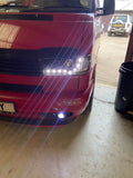 VW T4 DRL headlights LED INDICATOR 1990-2003 short nose MOT COMPLIANT!