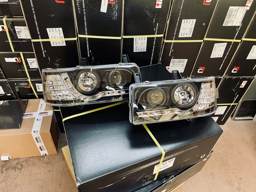 VW T4 DRL headlights LED INDICATOR 1990-2003 short nose MOT COMPLIANT!
