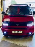 VW T4 DRL headlights LED INDICATOR 1990-2003 short nose MOT COMPLIANT!
