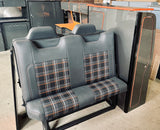 T5/T6 Gloss Grey & Orange Worktop LWB Units