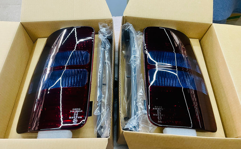 Caddy SMOKED rear lights 10-15