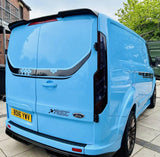Ford Transit Custom Rear Pair Of Tail Lights SMOKED! Lens 2013 Onwards (PRE-ORDER ITEM)