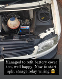 VW T4 Double Battery Tray