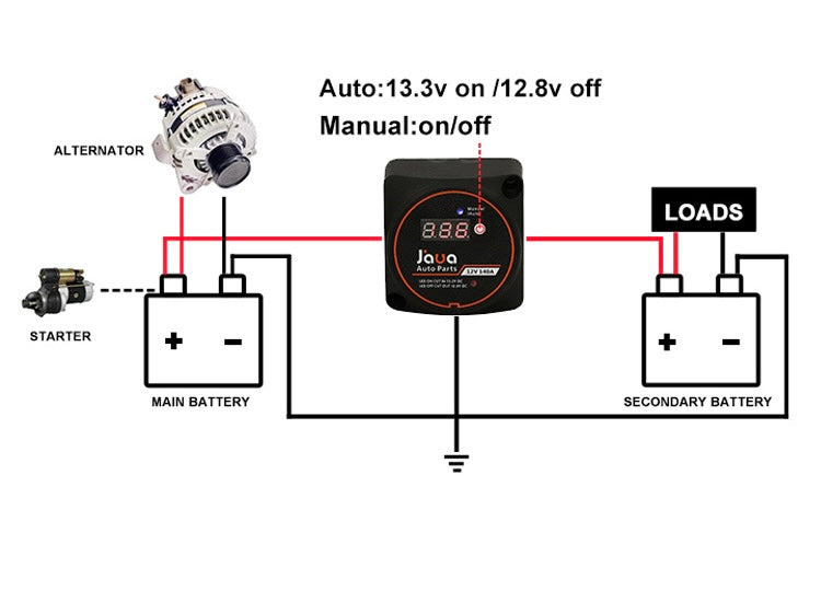 12v split charge smart vsr