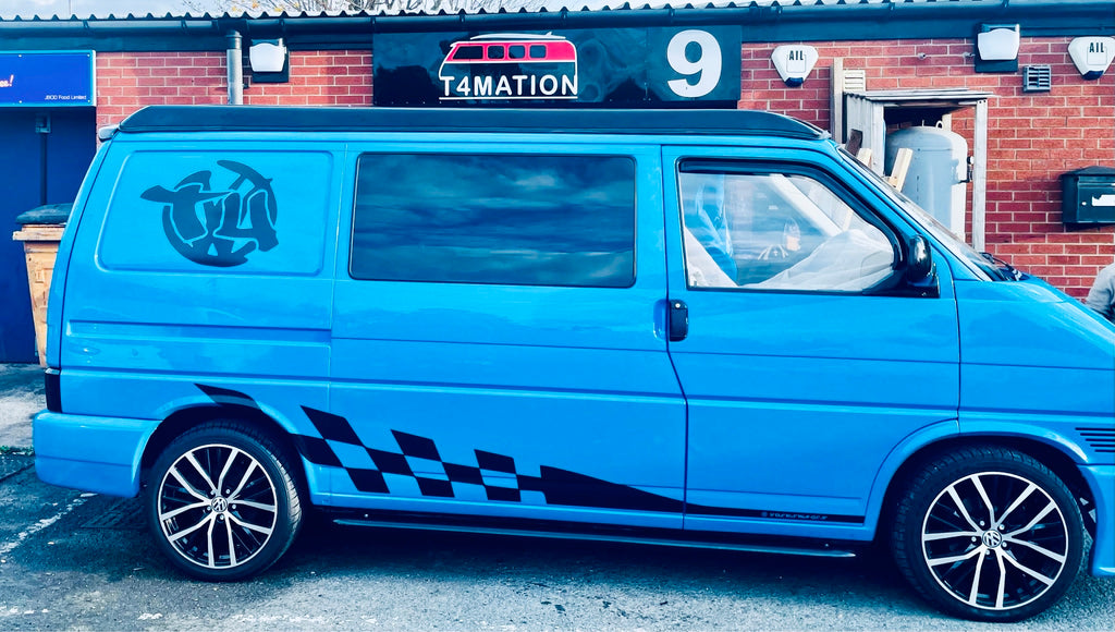 Vw t4 pop top elevating roof supplied and fitted.
