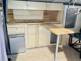VW T5/T6 Gloss Cream & Solid Oak LWB/SWB Units