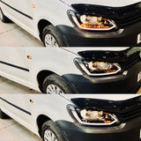 VW caddy DRL dynamic indicator headlights