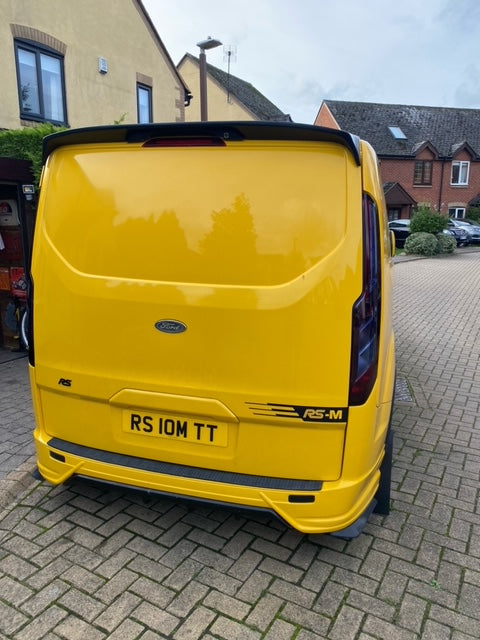 Ford Transit Custom Rear Pair Of Tail Lights SMOKED! Lens 2013 Onwards (PRE-ORDER ITEM)