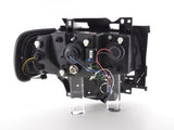 T4 DRL headlights 1996-2003 long nose Black