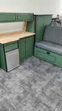 T4 Super Matt Green & Oak Unit