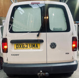 Caddy rear DARK SMOKED lights mk4