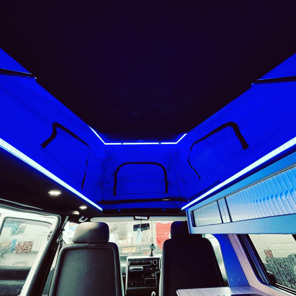 Vw t4 pop top elevating roof supplied and fitted.