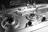 Smev 9222 combination sink and dual hob