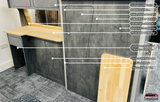 VW T5/T6 Slate & Solid Oak Worktop SWB/LWB Units