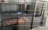 VW T4 Gloss Grey Light Weight Ply DIY Kitchen Units