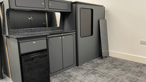 T5/T6 SWB Rock and Roll bed with Super Matt Grey Units