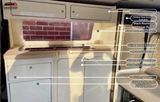 VW T4 White Gloss & Oak Unit