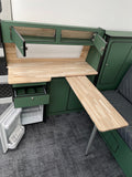 SWB Super matt green & solid oak!