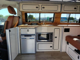VW T4 High Gloss Cream & Oak Low Level SWB/LWB Units