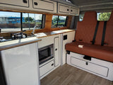 VW T4 High Gloss Cream & Oak Low Level SWB/LWB Units