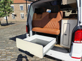VW T4 High Gloss Cream & Oak Low Level SWB/LWB Units
