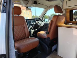 VW T4 High Gloss Cream & Oak Low Level SWB/LWB Units