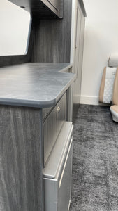 T5/T6 SWB smoked Ash grey with slate worktop