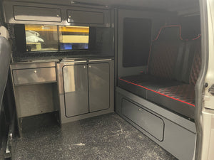 Swb Unit VW T4 Gloss Grey & Black Tambour SWB Units– T4mation.me