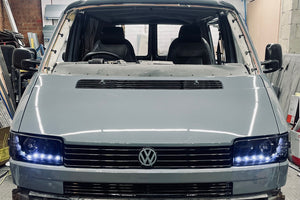 VW T4 DRL headlights LED INDICATOR 1990-2003 short nose MOT COMPLIANT!