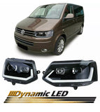VW T5.1 drl headlights with sequential indicators