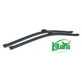 Wiper blades jointless areo blade