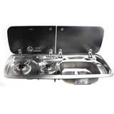 Smev 9222 combination sink and dual hob